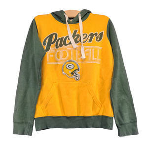 G-III by Carl Banks Women's Green Bay Packers Hoodie Sweatshirt Multi Medium